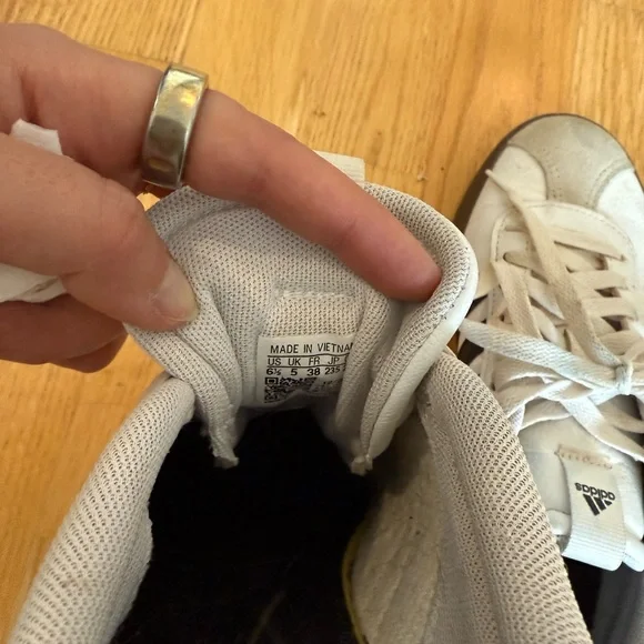 Adidas White and Black Sneakers - Picture 5 of 5